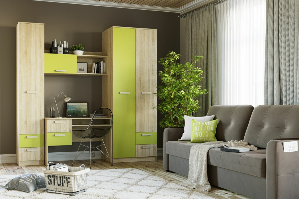 Настенные полки, Акварель НМ 011.38 М1 Полка