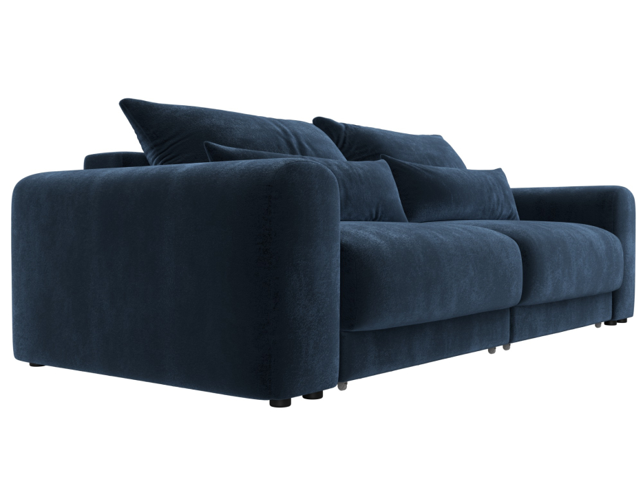 Диваны еврокнижки, Диван прямой Лига-056 НПБ, велюр TOWER