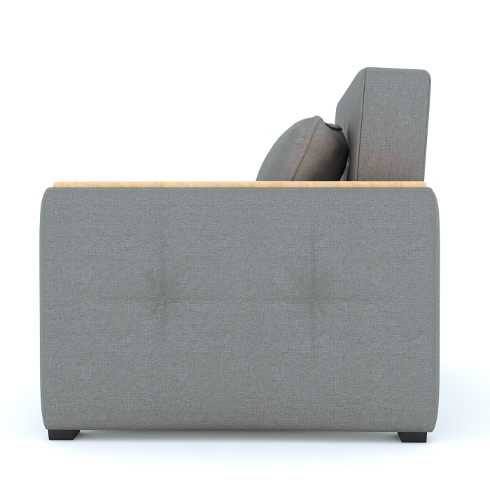 Диваны с ящиком для белья, Диван- кровать Этро Вуд, рогожка, 100