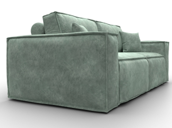 Диван прямой Лига-081 НПБ, велюр BRUT