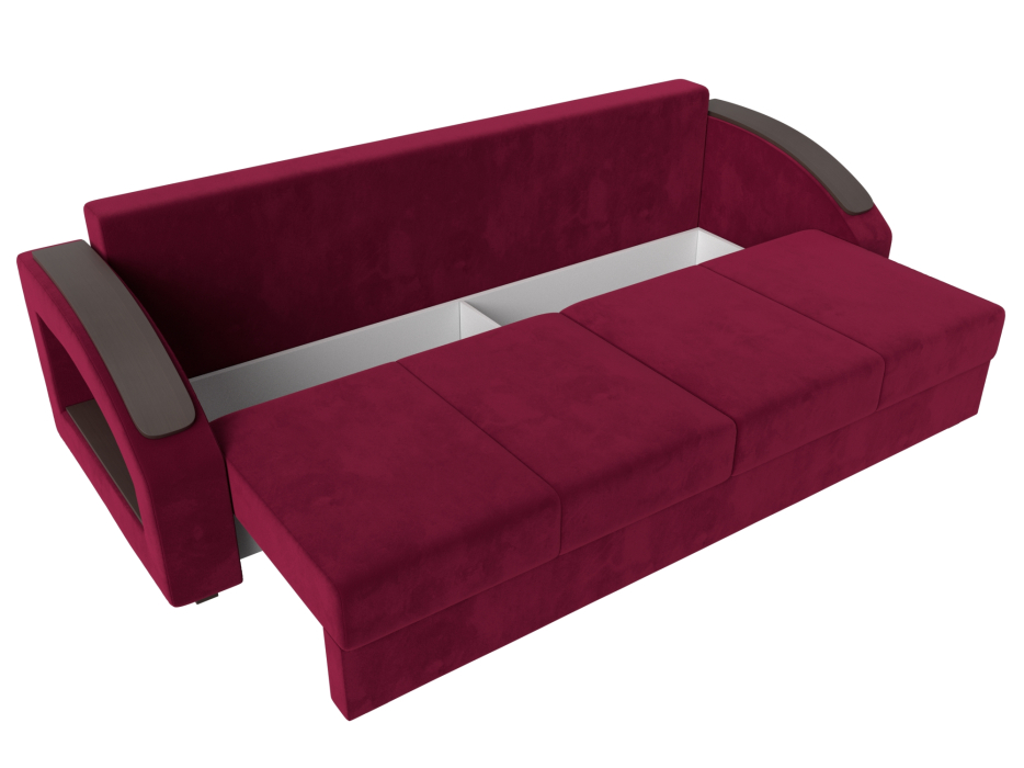 Диваны кровати со спальным местом, Диван прямой Канзас, микровельвет