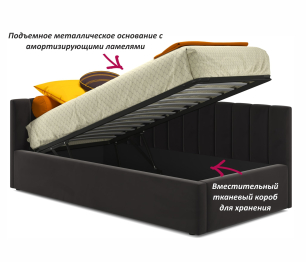 Мягкая кровать-тахта Milena 900 c подъемным механизмом