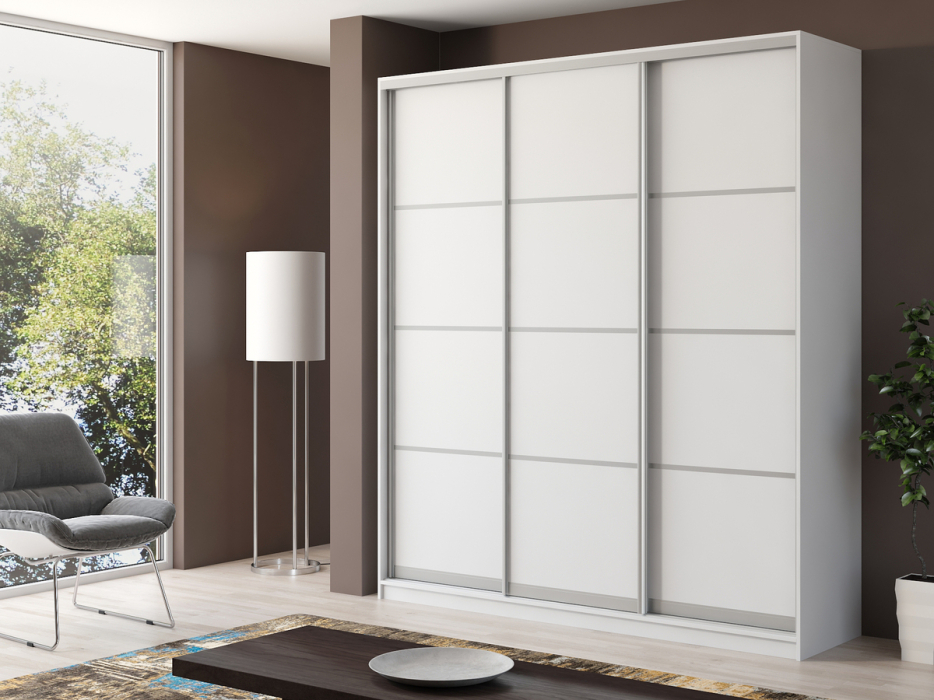 Шкафы-купе, Шкаф купе 3-х дверный Айсберг 210