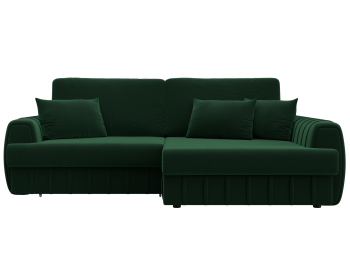 Диван угловой Лига-057 НПБ угол правый, велюр SEVEN