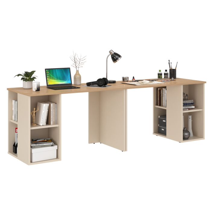 Прямые компьютерные столы, Два письменных стола Лайт 12.163