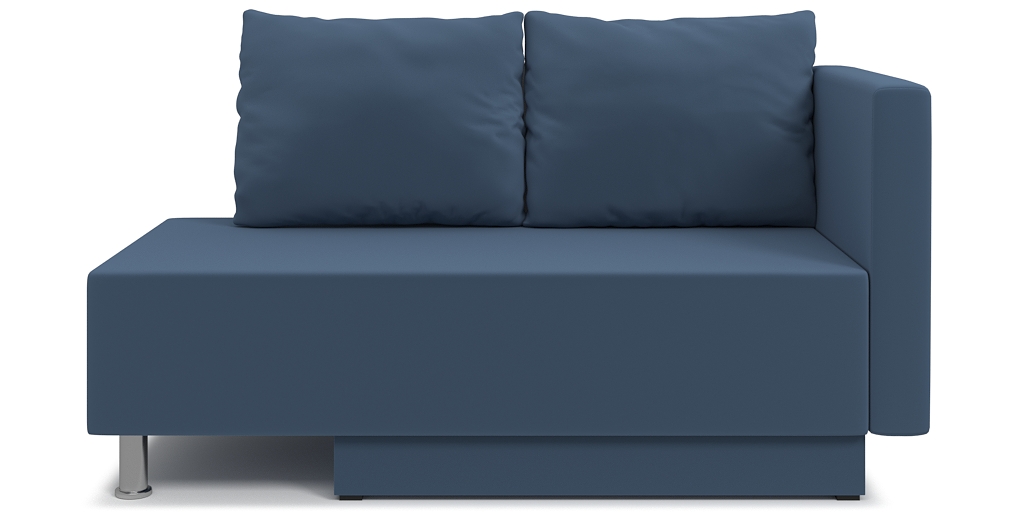 Диваны кровати со спальным местом, Кушетка Леон Lux, универсальный,  велюр