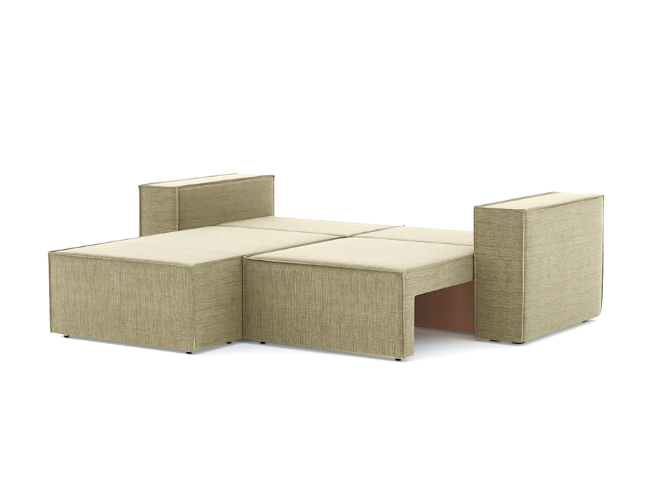 Диваны угловые в гостиную, Диван-кровать угловой Лофт, рогожка