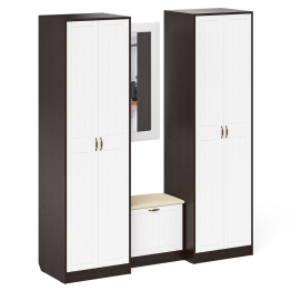 Прихожая П-6 компоновка № 8 МДФ фрезеровка прованс