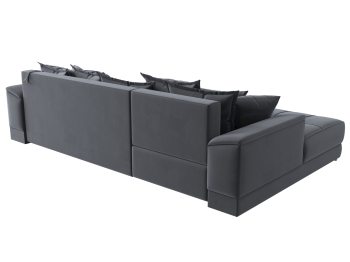 Угловой диван НордСтар левый угол, велюр