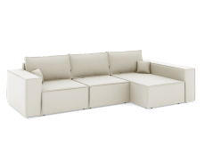 Диваны угловые в гостиную, Диван-кровать угловой Фостер Лофт, еврокнижка велюр