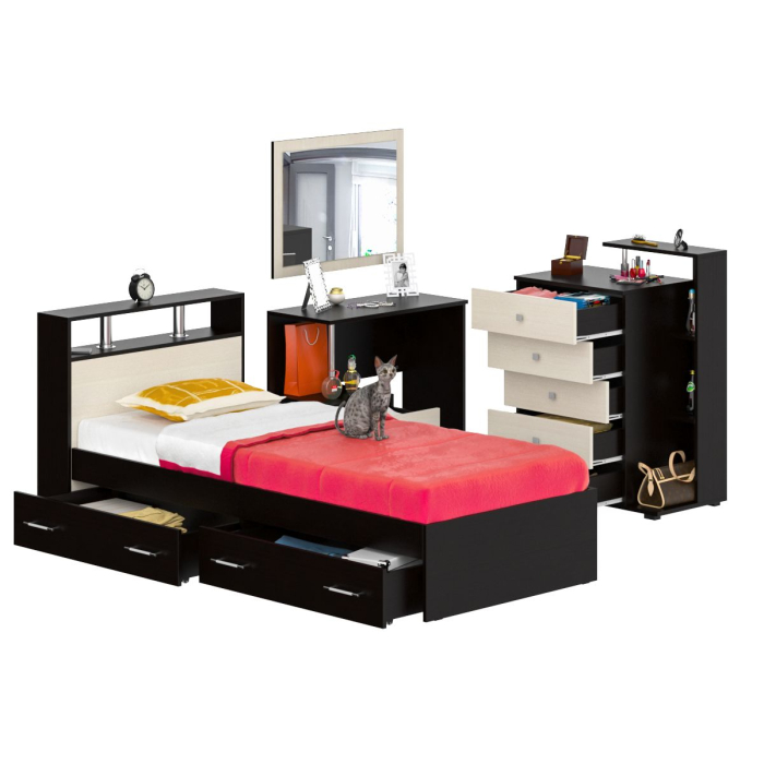 Спальные гарнитуры, Спальный гарнитур Камелия №14