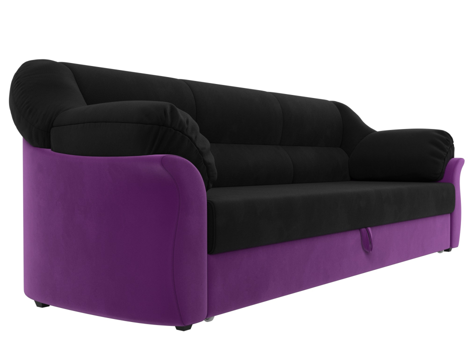 Диваны кровати со спальным местом, Диван прямой Карнелла, микровельвет
