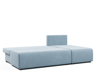 Угловой диван-кровать Каир (Комо, Крит), велюр