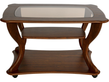 Стол журнальный Маэстро СЖС-02 со стеклом