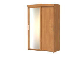 Шкафы-купе, Шкаф-купе шк-18 двух дверный с зеркалом