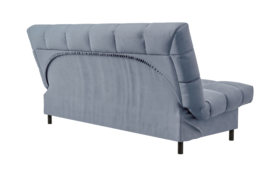 Диваны кровати со спальным местом, Диван прямой ЮТА, с черными ножками