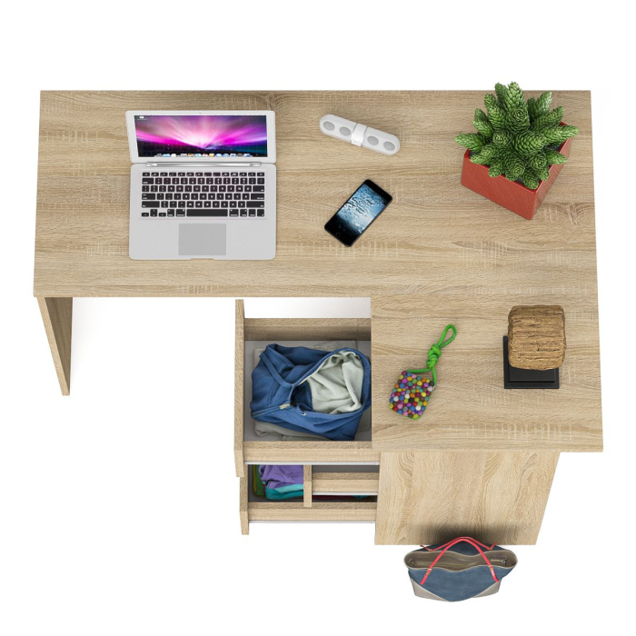 Детские столы, Угловой компьютерный стол Мори МС-16 правый