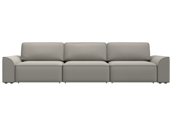 Диван прямой Лига-048 НПБ Лонг, рогожка Амур