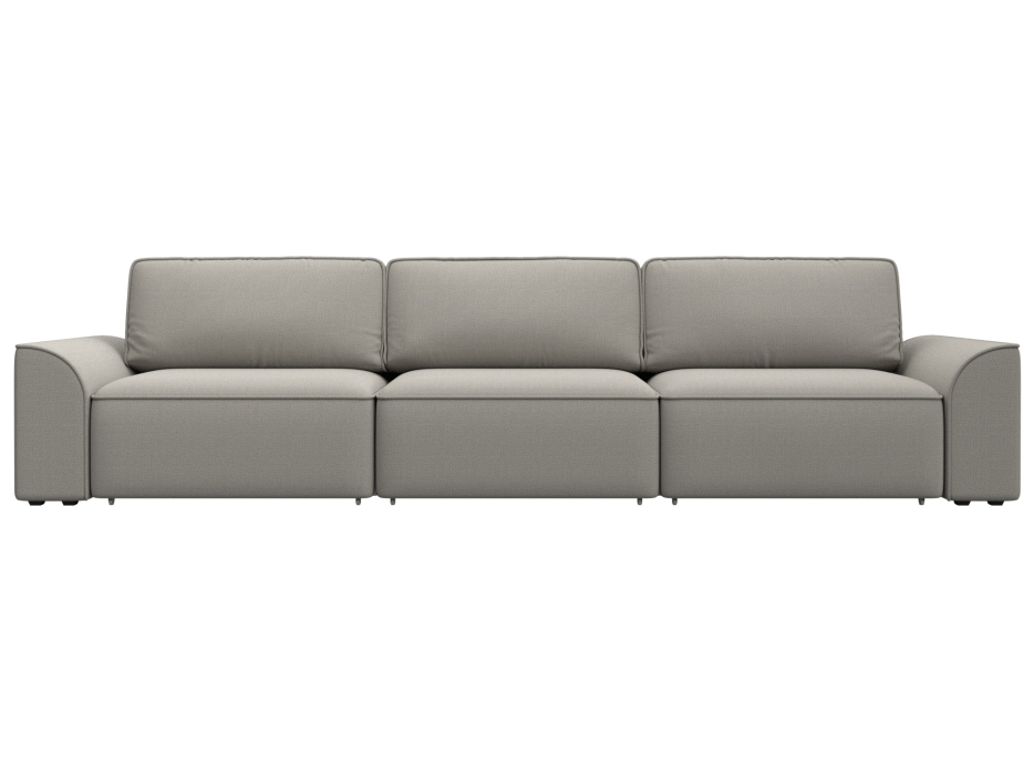 Диваны еврокнижки, Диван прямой Лига-048 НПБ Лонг, рогожка Амур