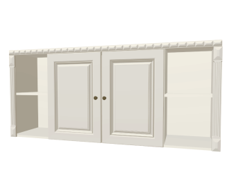 Гостиная Деметра А-4 Антресоль  *без карниза