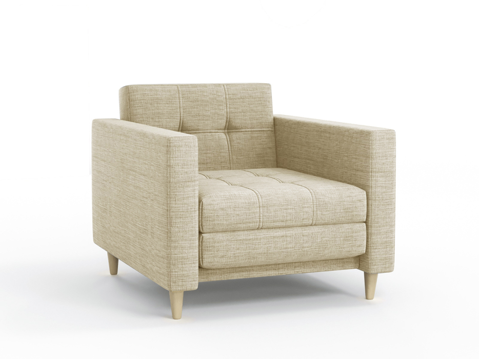 Кресла-кровати, Кресло-кровать Квадро,  рогожкка Люкс