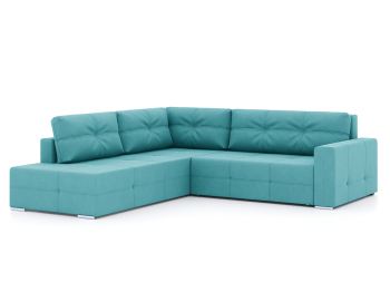 Диван-кровать угловой Леос НПБ, велюр