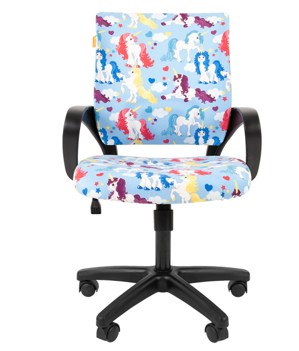 Для офиса и дома, Кресло детское Chairman Kids 103 черный пластик