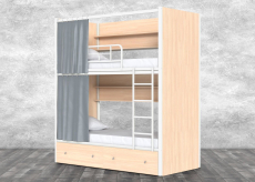 Кровати двухъярусные, Двухъярусная кровать СамСон Белый