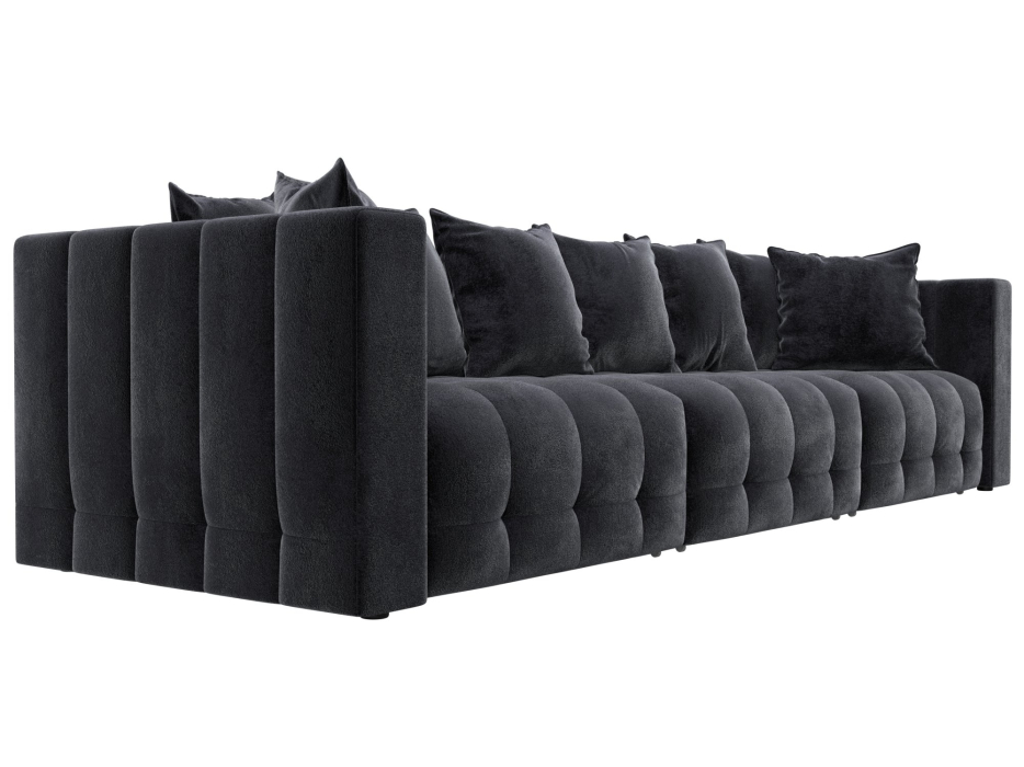 Дизайнерские диваны для гостиной, Диван прямой Лига-052 НПБ Лонг, велюр TOWER