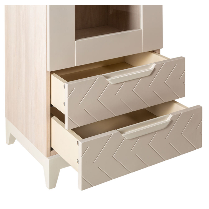 Шкафы пеналы, Шкаф-витрина Сканди