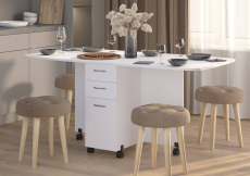 Обеденные столы, Стол-книжка с ящиками