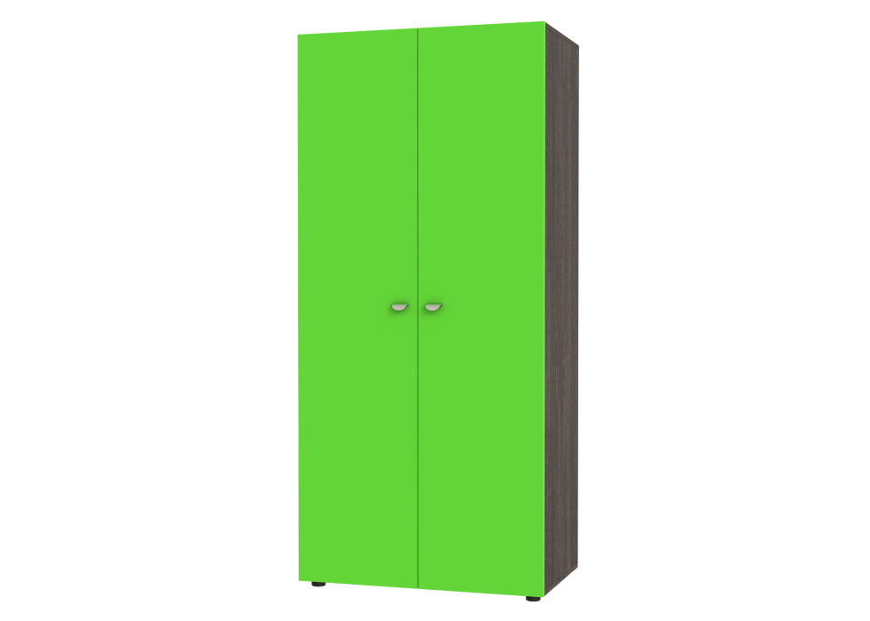 Для одежды, ШКАФ ДВУХСТВОРЧАТЫЙ GК 900 Венге