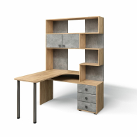 Угловые компьютерные столы, СК 10 Стол компьютерный ЛЕВЫЙ