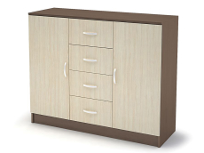 Комоды, Комод КМ-555М Спальня БАССА