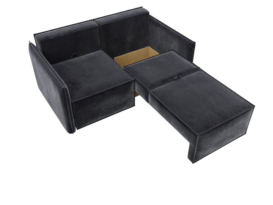 Диваны кровати со спальным местом, Диван прямой Либерти мини, велюр TOWER