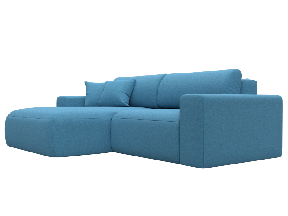 Диваны угловые в гостиную, Диван угловой Лига-036 НПБ Классик левый угол, рогожка Амур