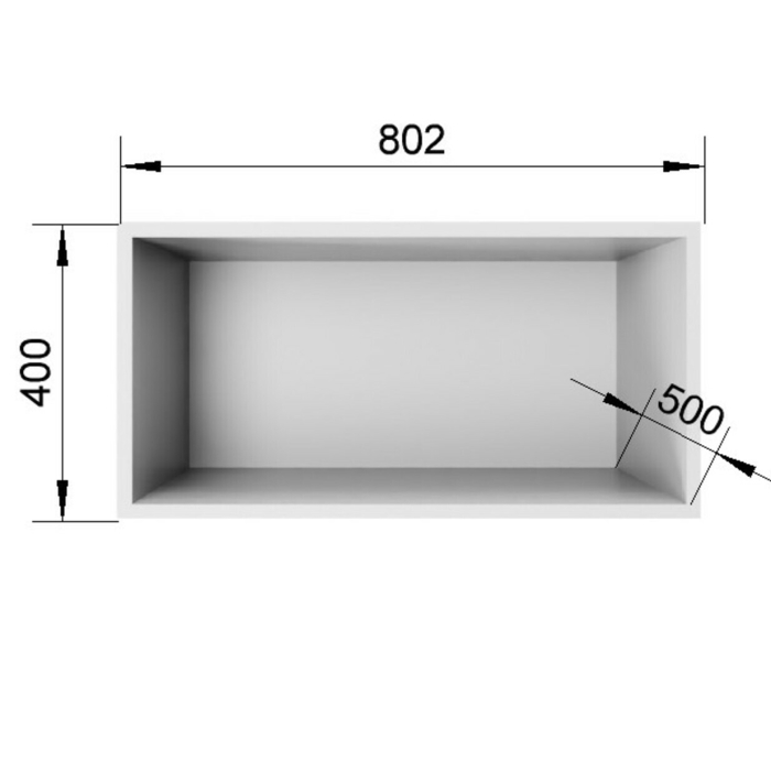 Шкафы распашные, Антресоль Фиеста 802