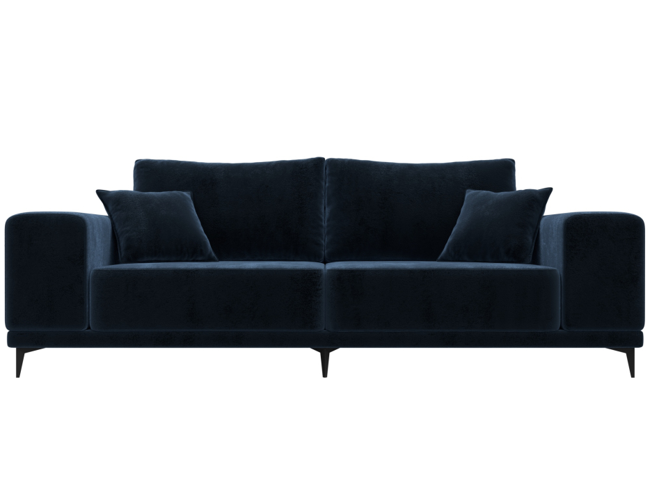 Диваны кровати со спальным местом, Диван прямой Льюес, велюр TOWER