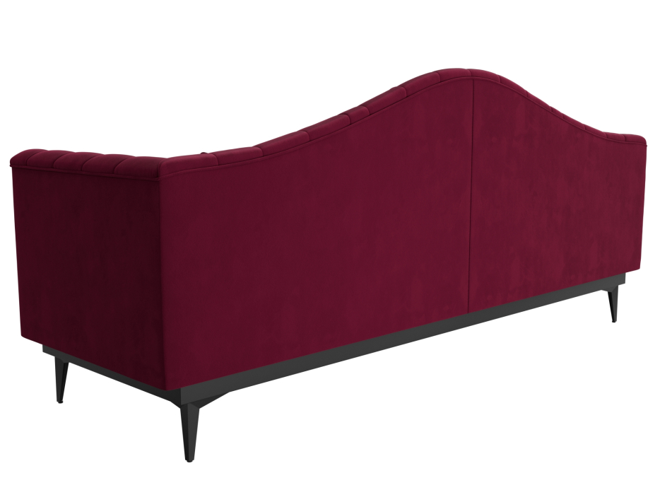 Дизайнерские диваны для гостиной, Прямой диван Флорида, Микровельвет