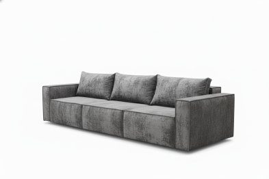 Диван-кровать Лофт 3-х модульный, плюш , с/м 145х266