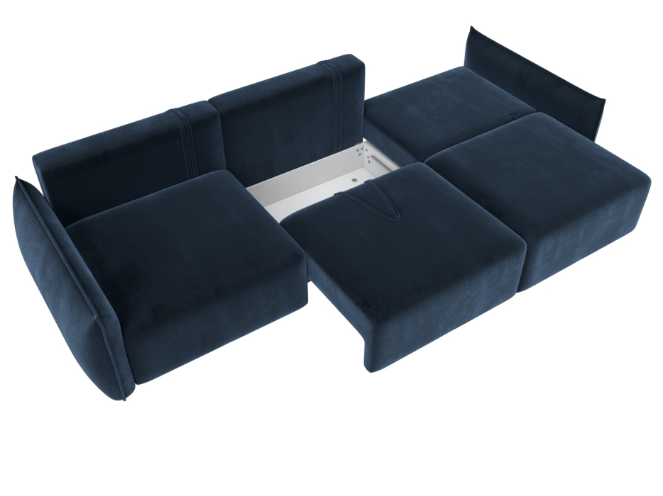 Диваны еврокнижки, Диван прямой Лига-051 НПБ Лонг, велюр TOWER