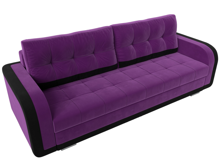 Диваны с ящиком для белья, Диван прямой Марсель, микровельвет