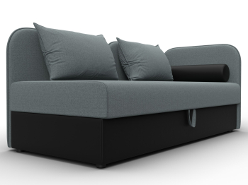 Тахта Лига-094 НПБ, рогожка Амур / экокожа