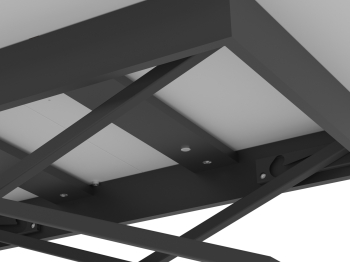 Стол универсальный трансформируемый АНДРЭ Loft ЛДСП