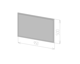 Зеркало Фреш ЗСТФР 1