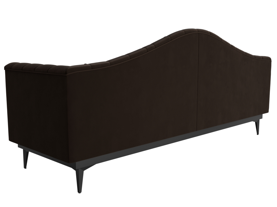 Дизайнерские диваны для гостиной, Прямой диван Флорида, Микровельвет