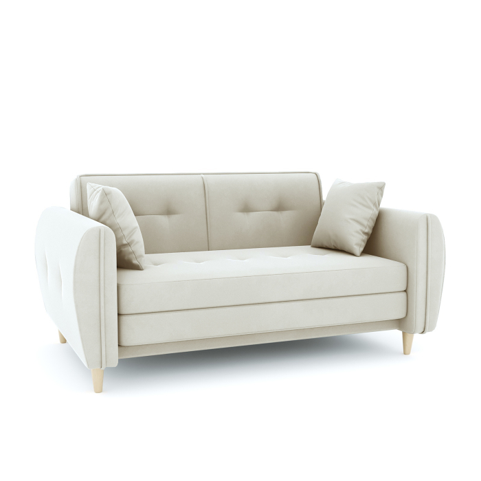 Диваны еврокнижки, Диван-кровать Анита еврокнижка трехсекционная, велюр