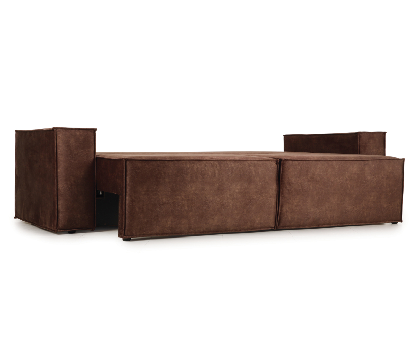 Диваны с ящиком для белья, Диван-кровать Лофт, велюр