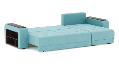 Диван-кровать угловой Дубай еврокнижка, велюр