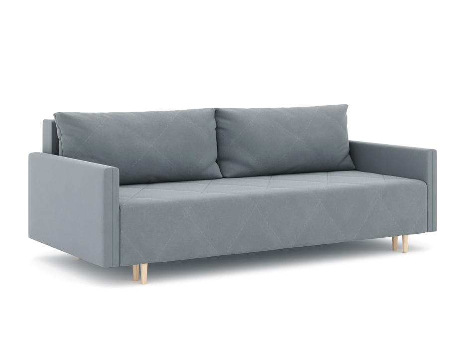 Диваны еврокнижки, Диван-кровать Милли с подлокотниками, велюр